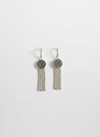 İşlemeli Gümüş Küpe